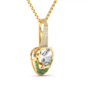 Calfstone Drop Necklace