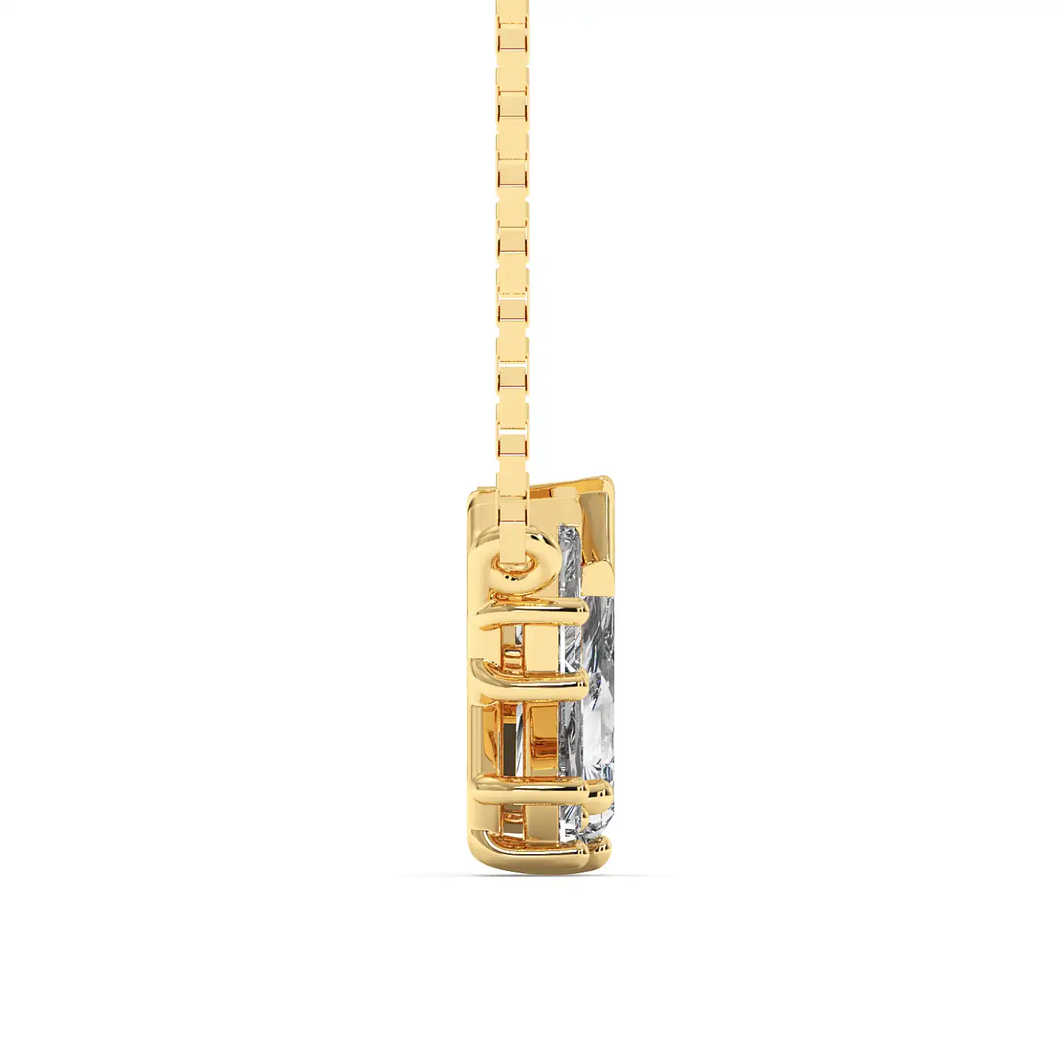 Cluster Shield Necklace