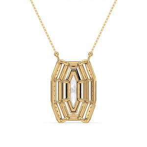Geo Octagon Necklace