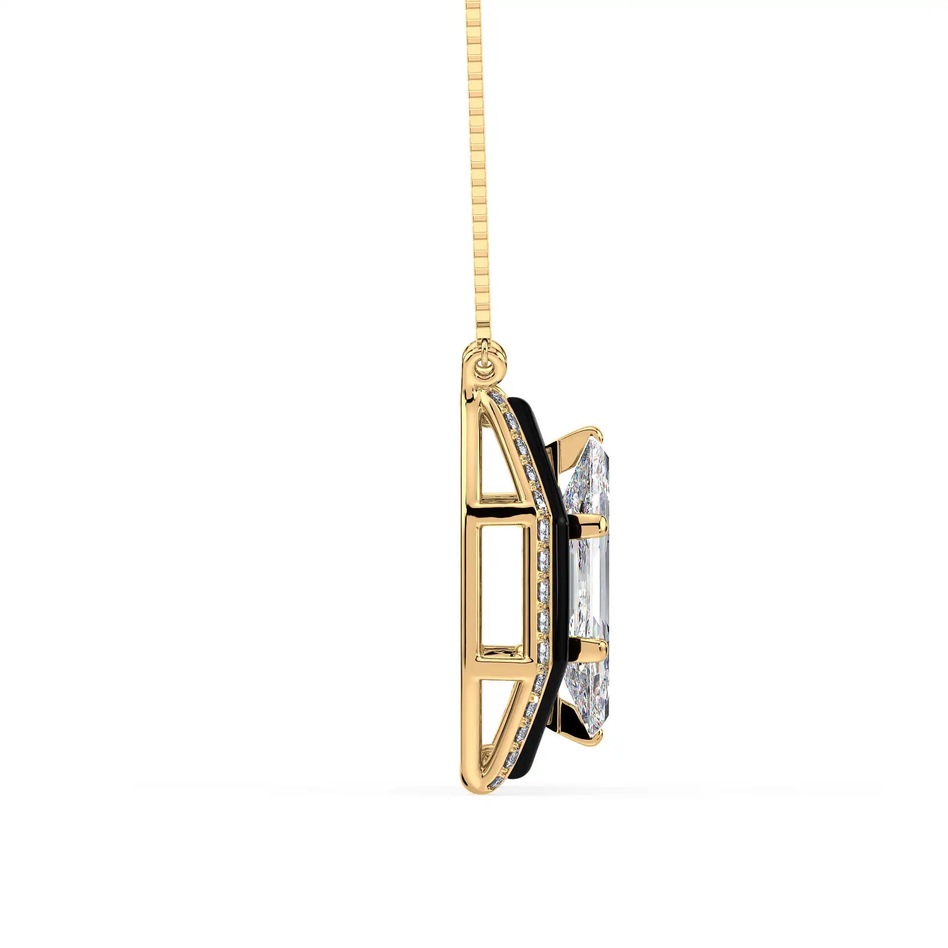 Geo Octagon Necklace
