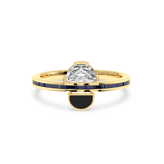 Lunar Split Ring