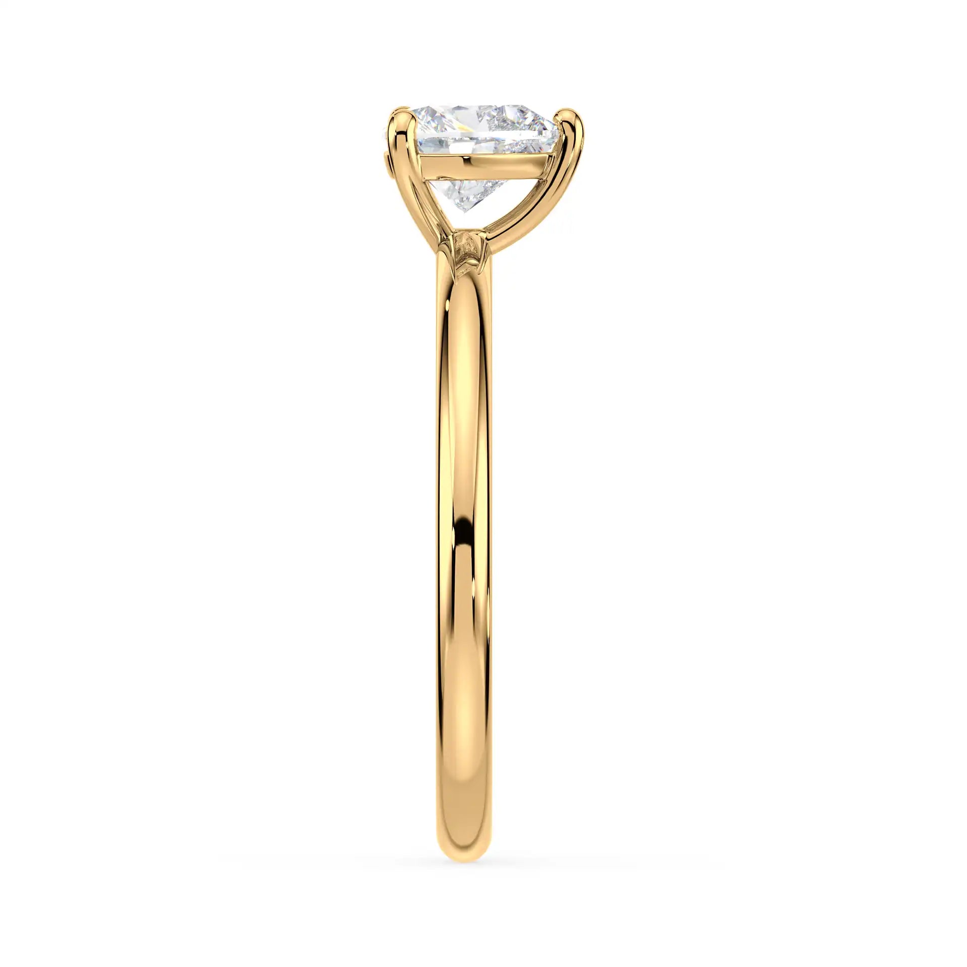 Solitaire Ring - Heart