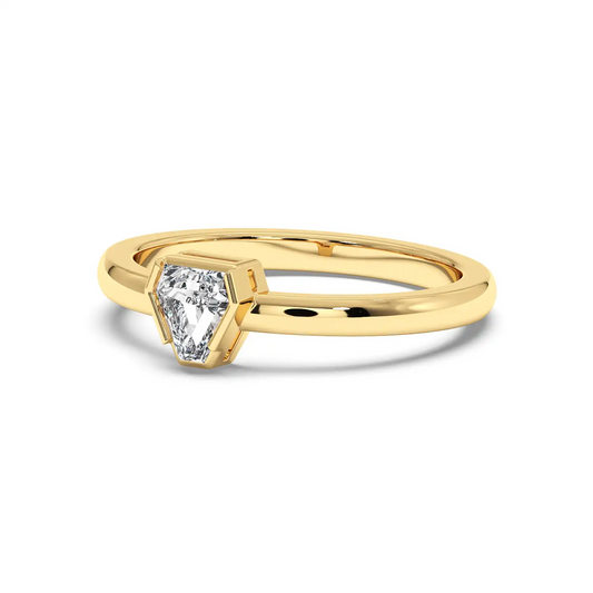 Solitaire Ring - Coffin