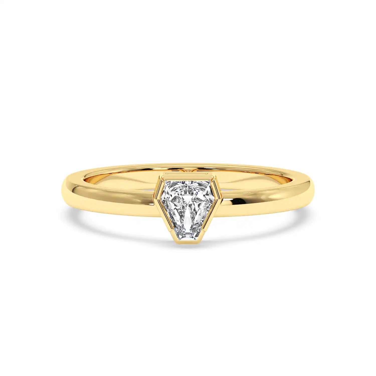 Solitaire Ring - Coffin