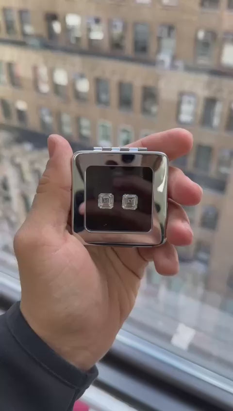 Square Step Cut Diamond | IGI Certified