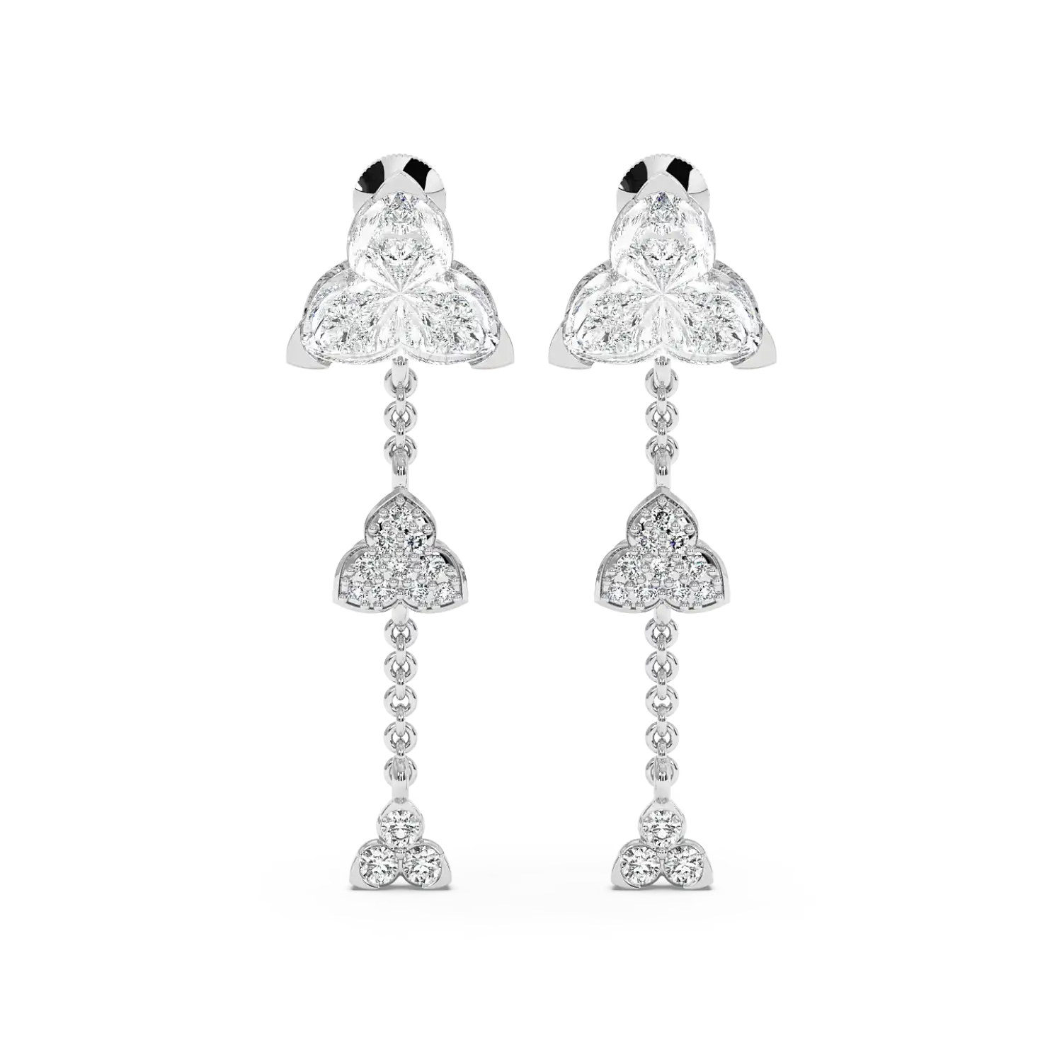 Petal Cascade Earrings