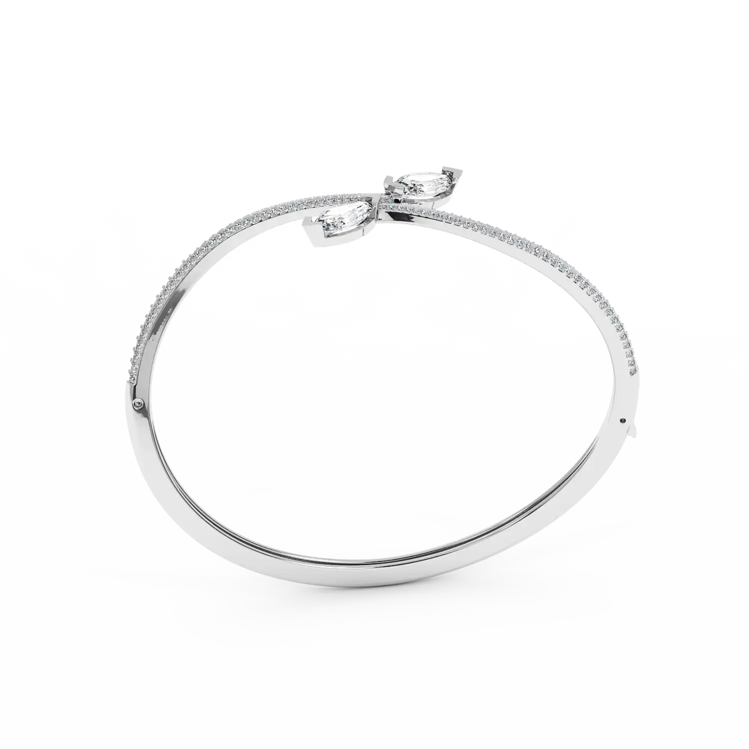 Lucent Marquise Bangle
