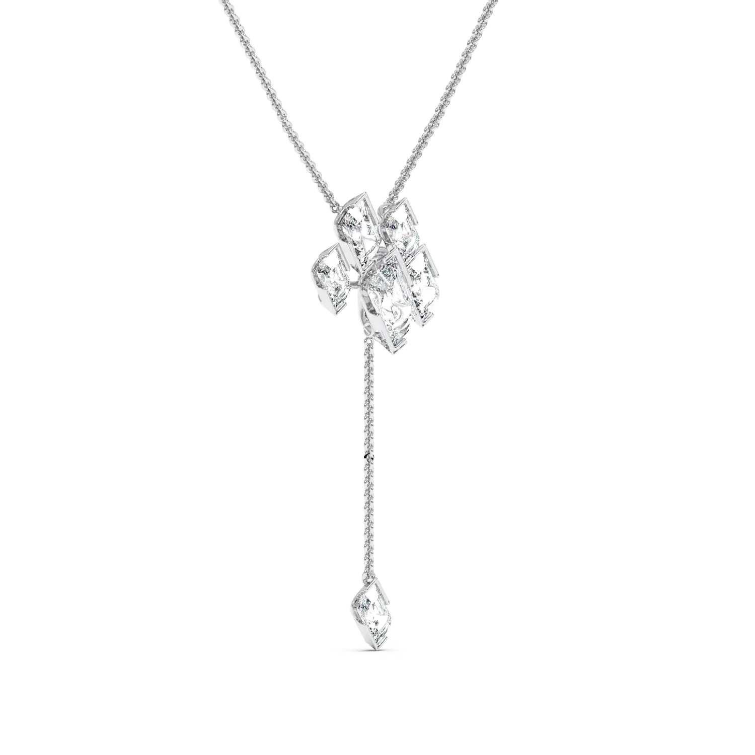 Cascade Lariat Necklace