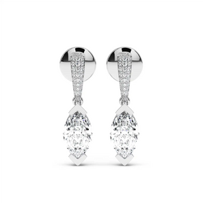 Fancy Earring - Step Cut Marquise