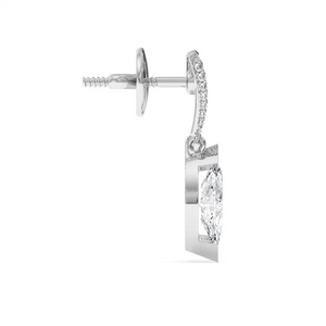 Fancy Earring - Step Cut Marquise