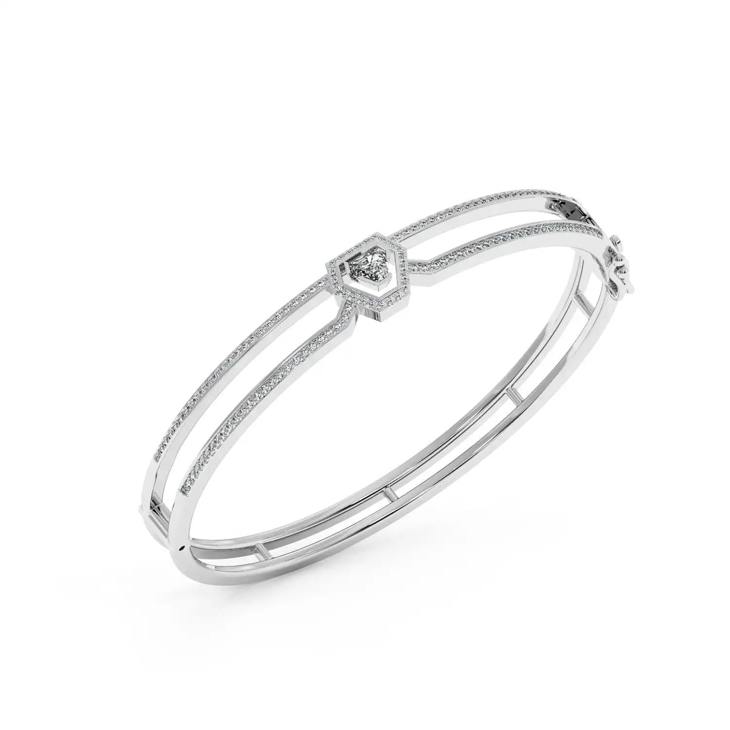 Trillion Apex Bangle