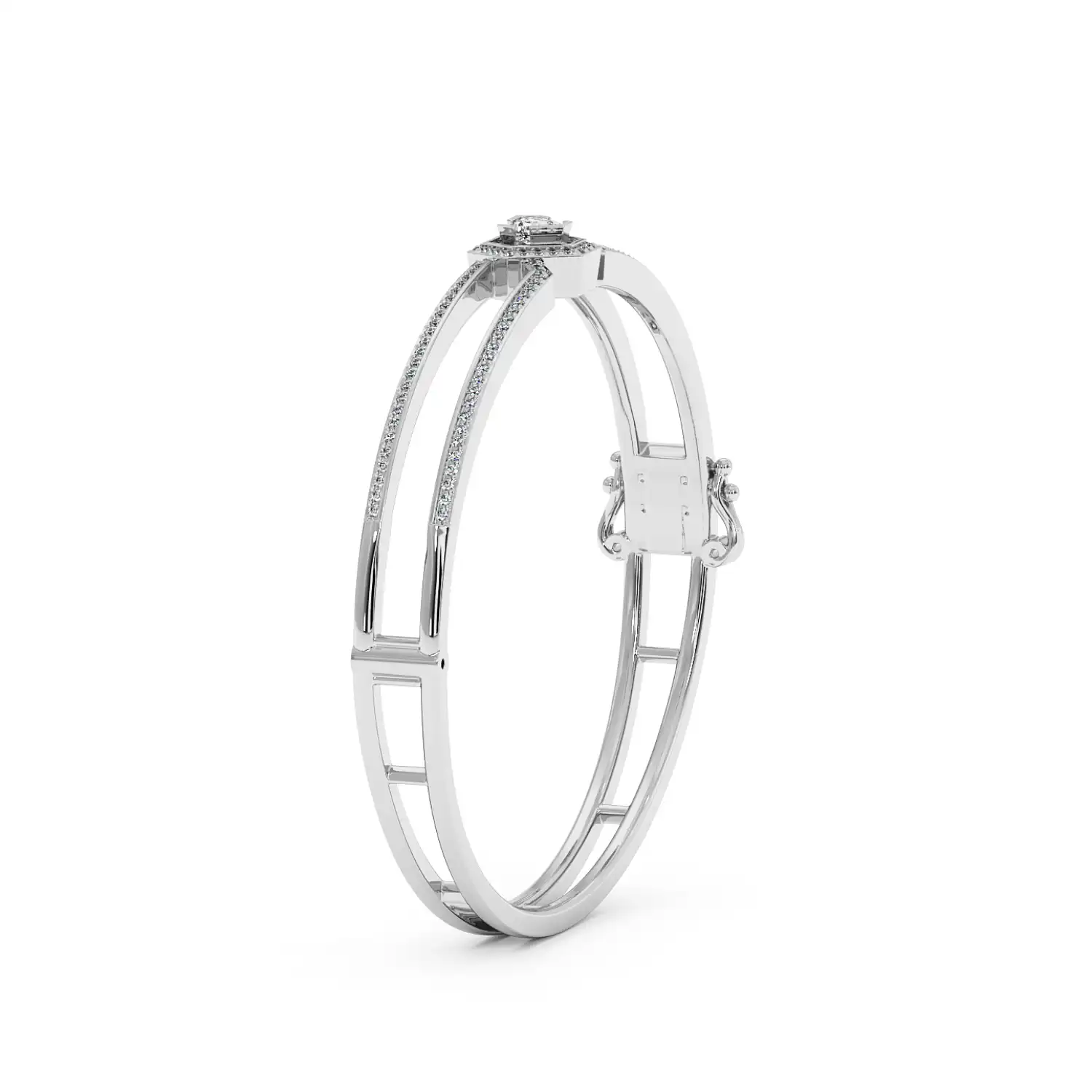 Trillion Apex Bangle