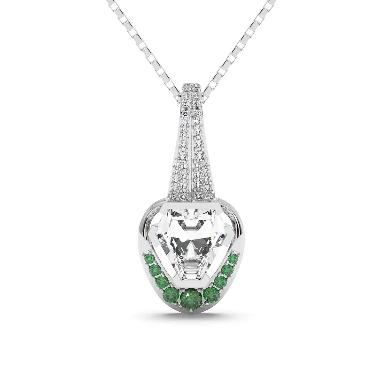 Calfstone Drop Necklace