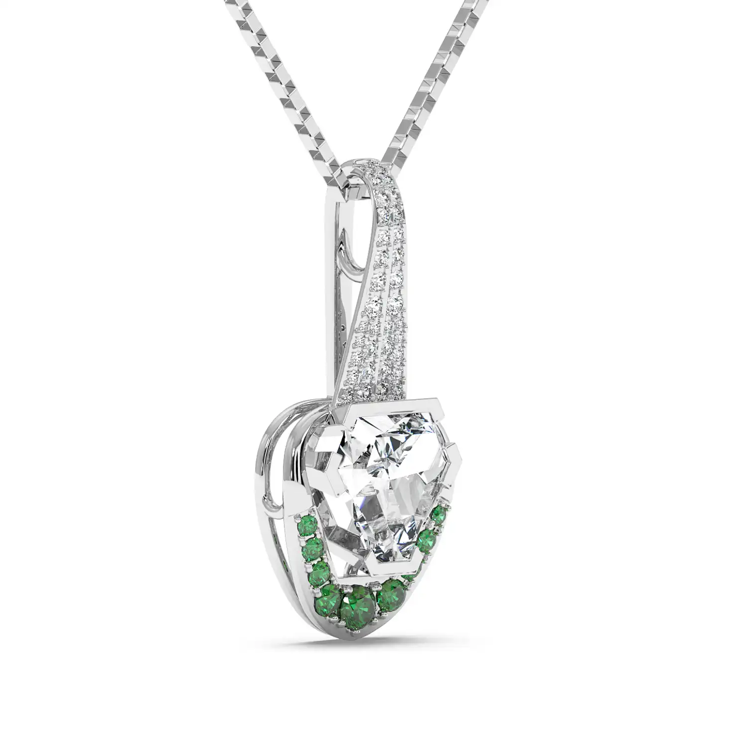 Calfstone Drop Necklace