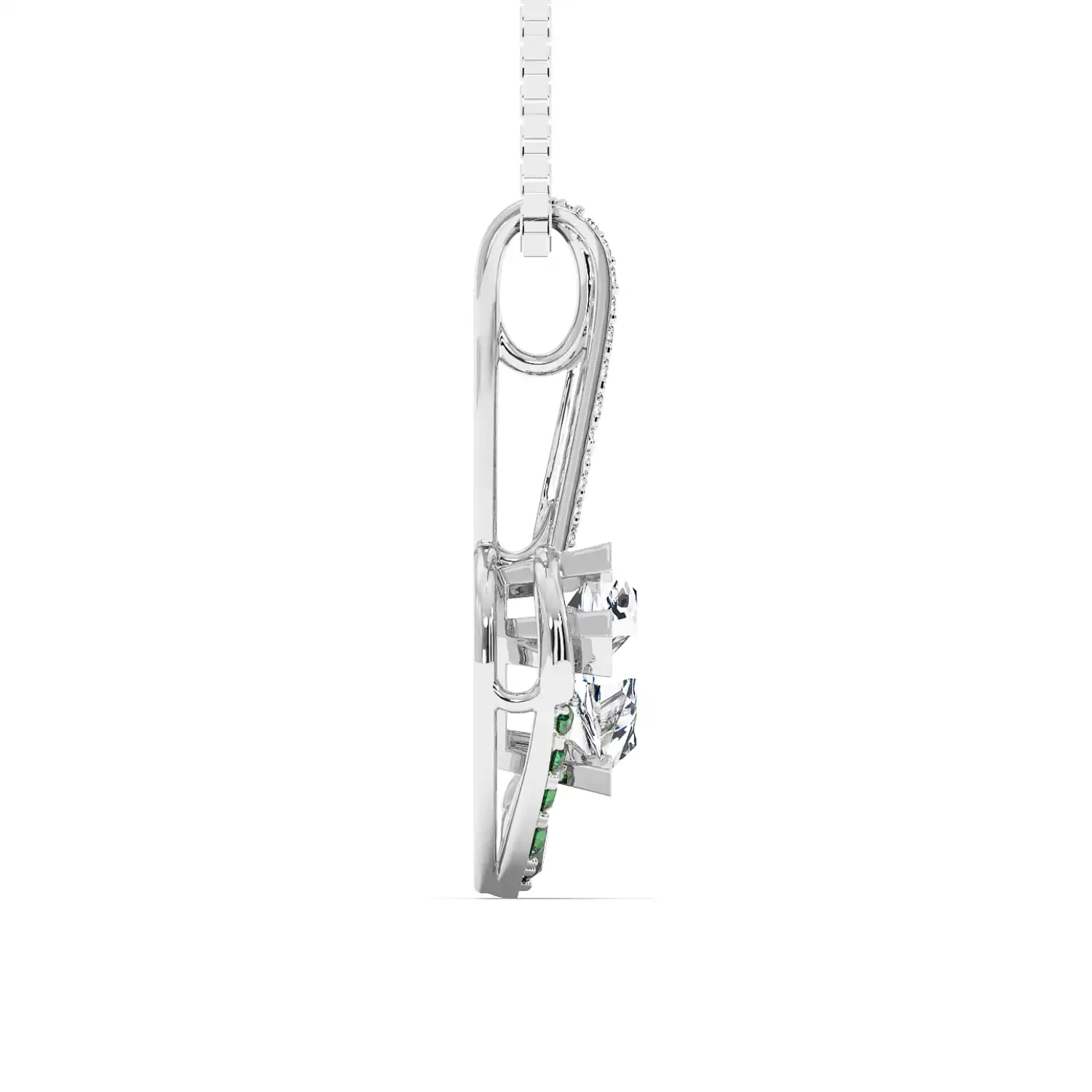 Calfstone Drop Necklace