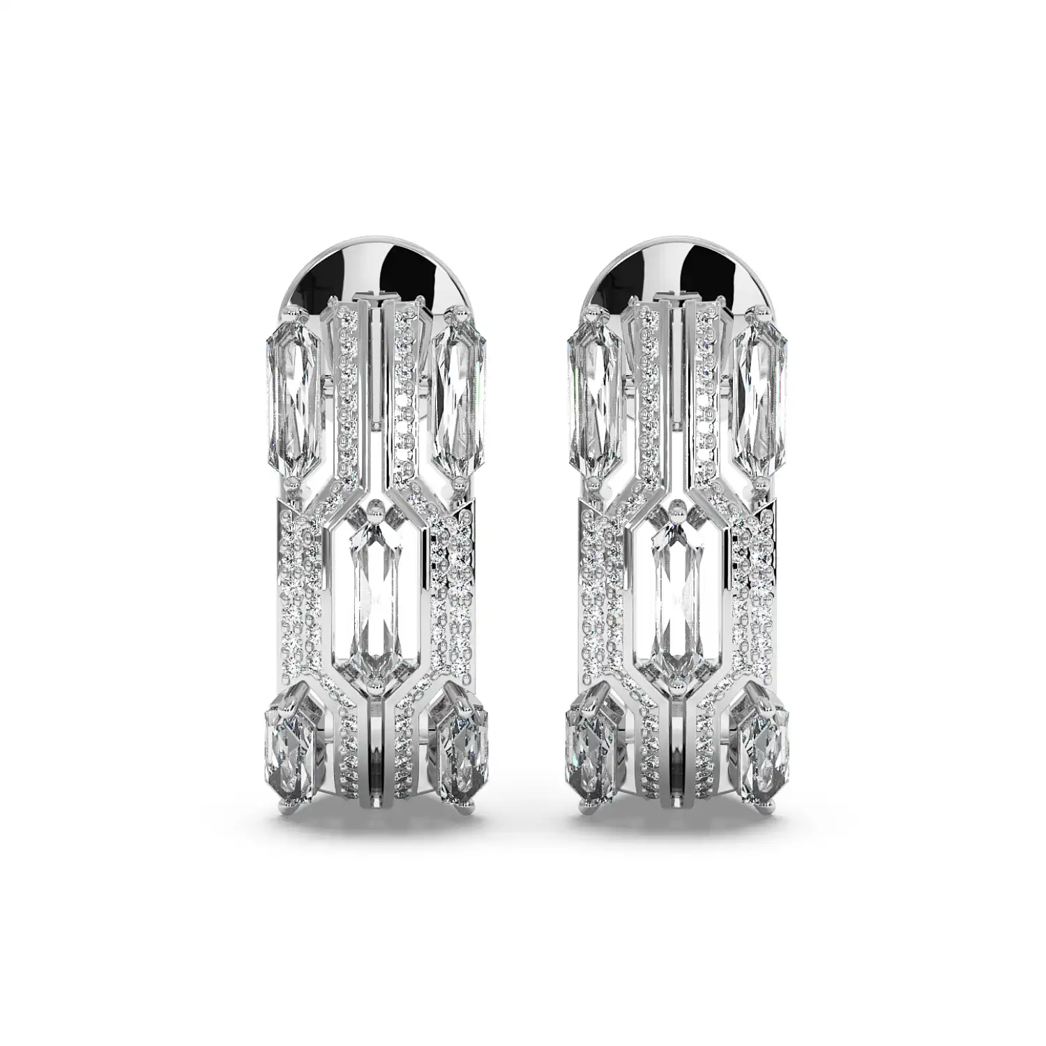 Obelisk Hexa Earrings