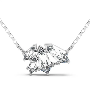 Cluster Shield Necklace