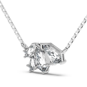 Cluster Shield Necklace
