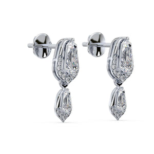 Shield Drop Earrings