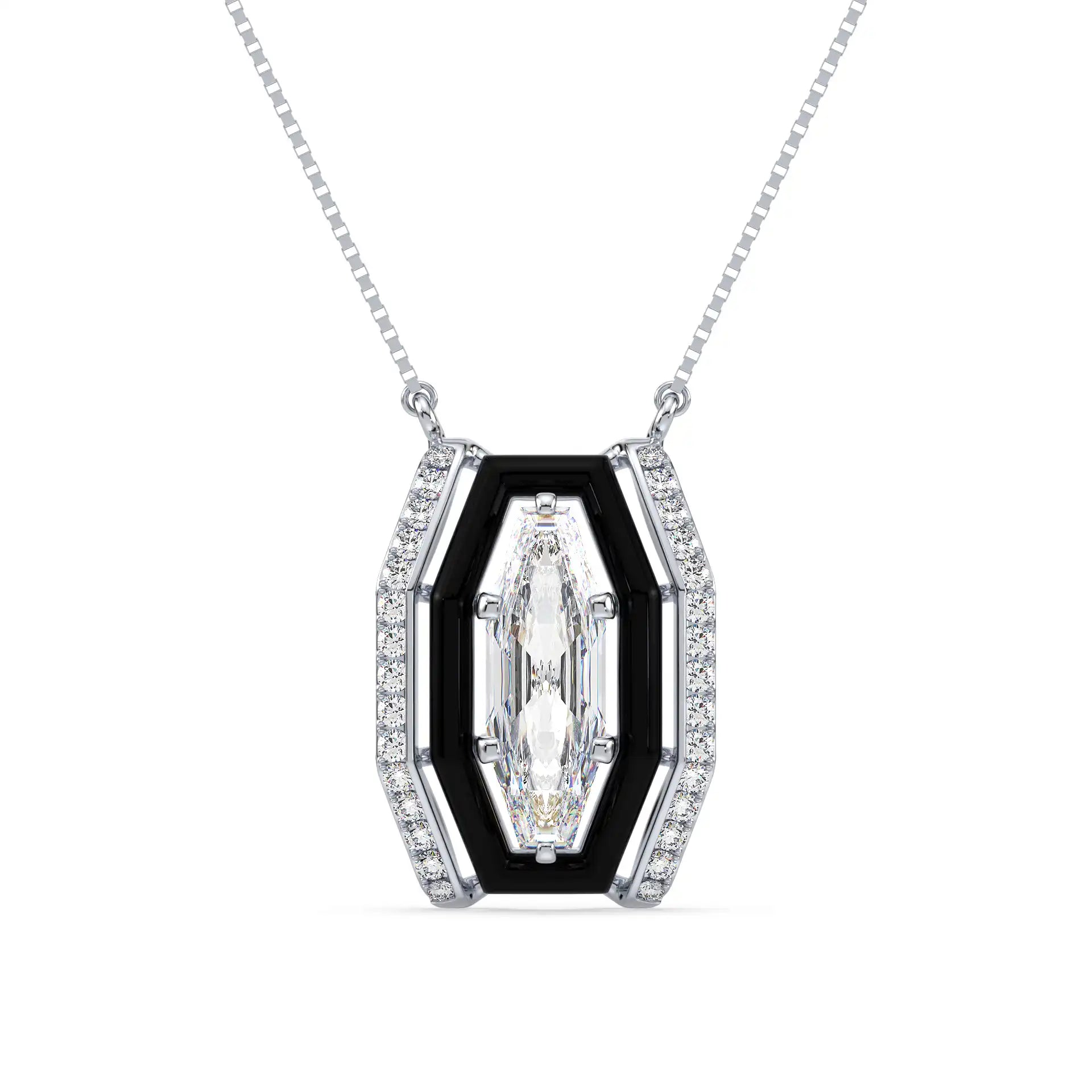 Geo Octagon Necklace