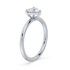 Solitaire Ring - Heart