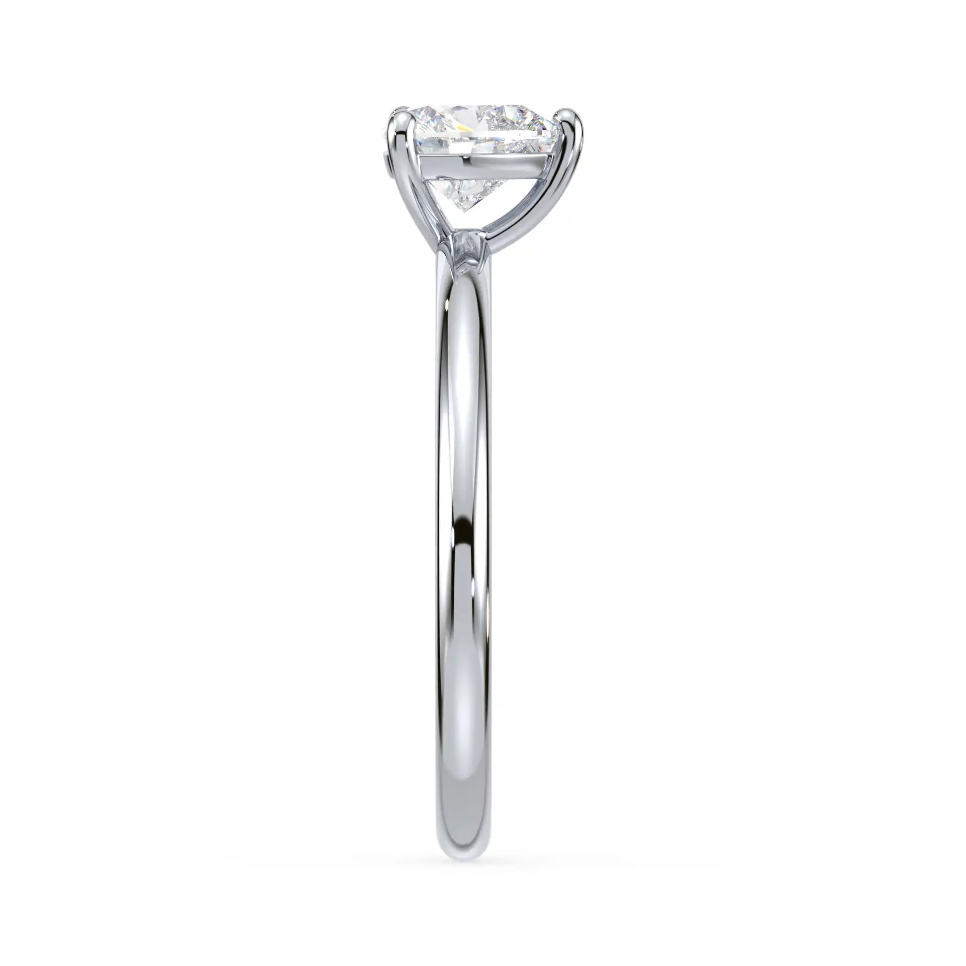 Solitaire Ring - Heart
