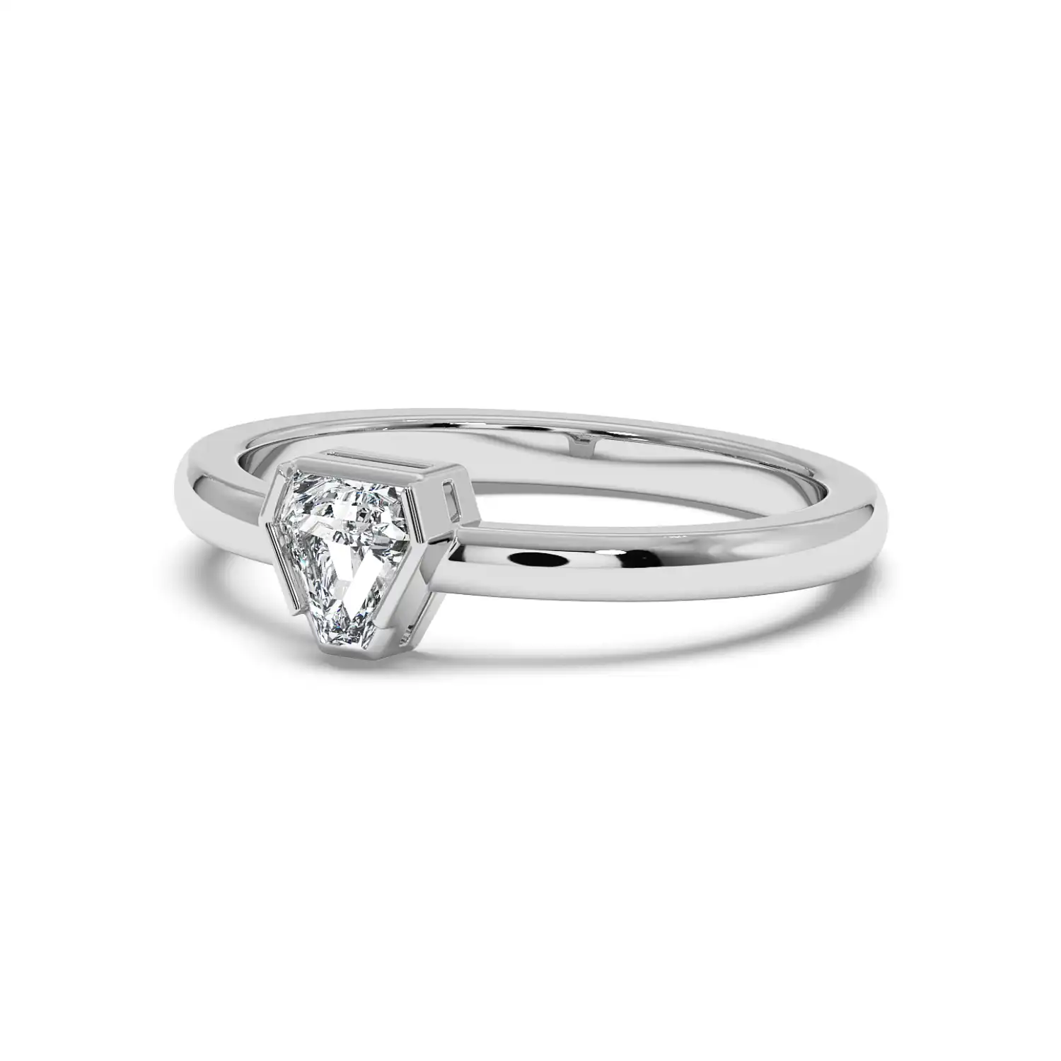 Solitaire Ring - Coffin
