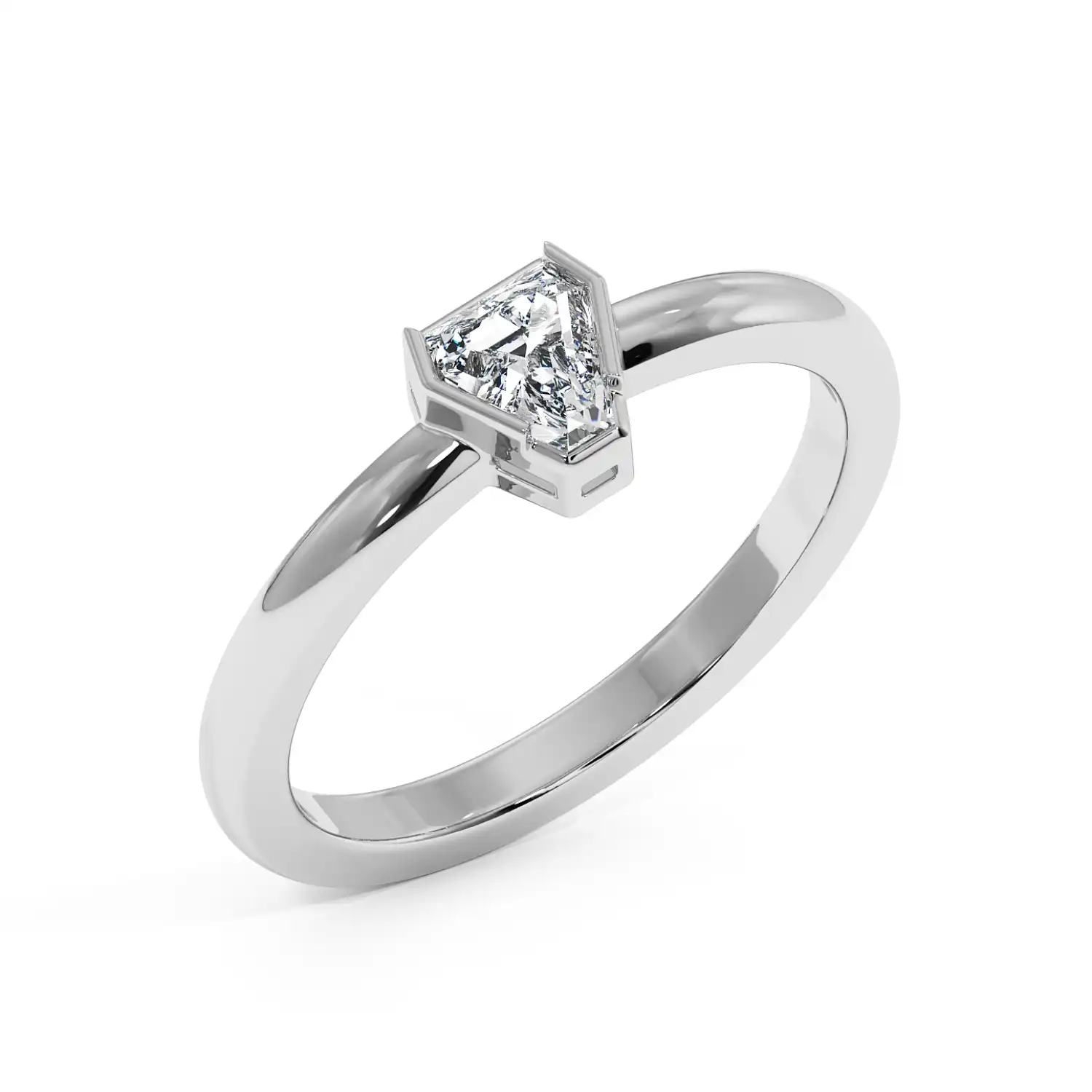 Solitaire Ring - Coffin