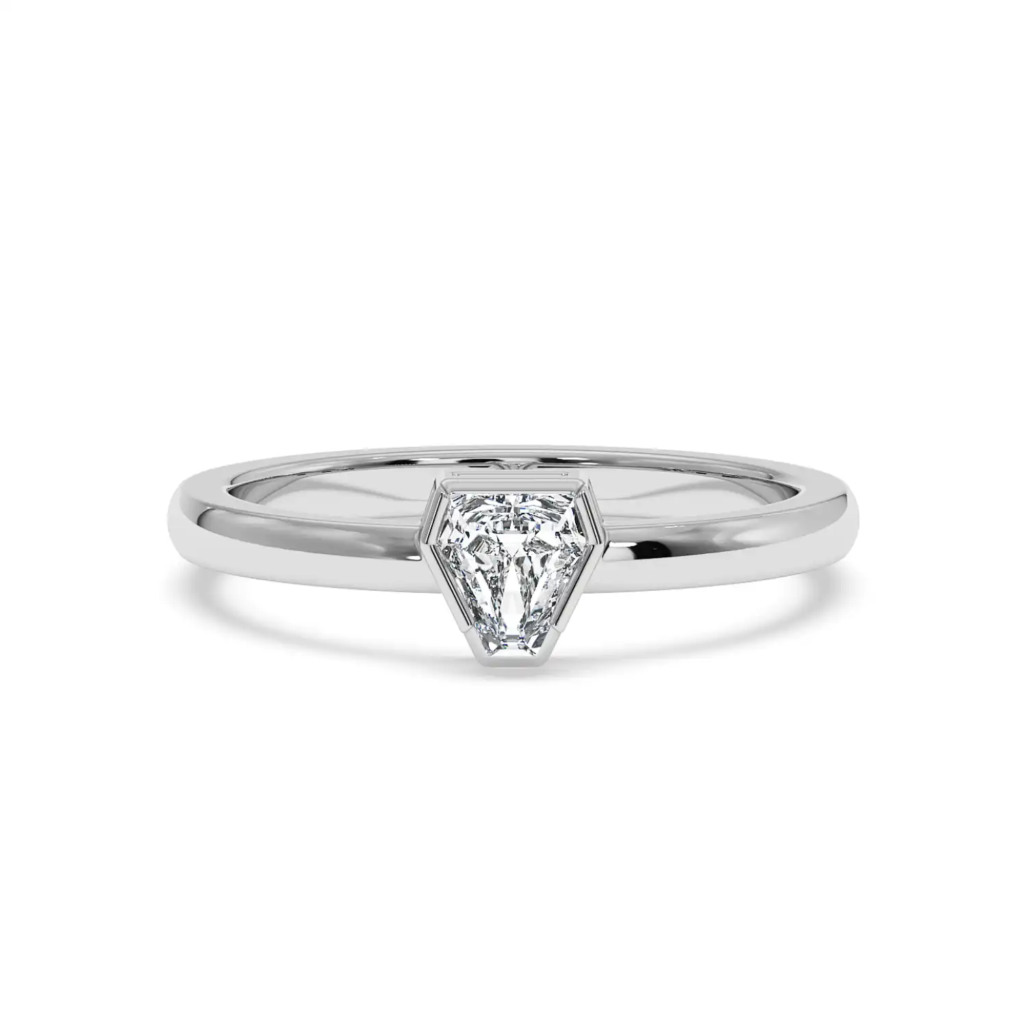 Solitaire Ring - Coffin