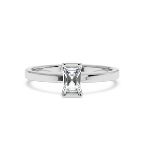 Solitaire Ring - Radiant