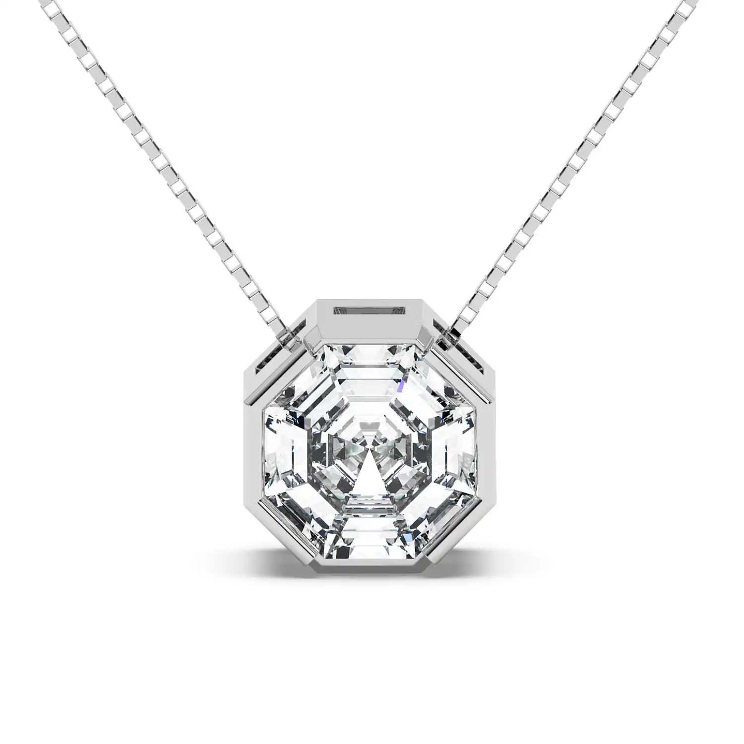 Solitaire Pendant - Octagon